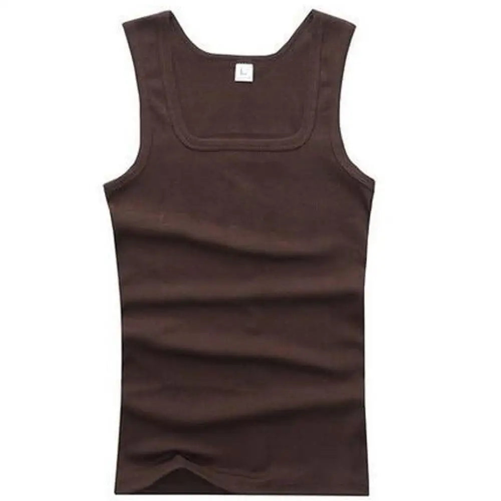 Summer Tank Top – Cotton, Sleeveless, Elastic Fitness Vest