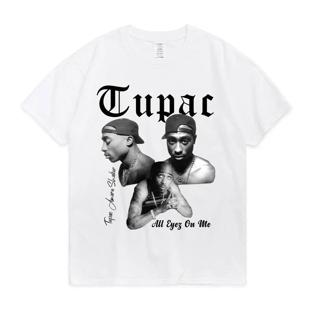 Tupac Rapper Graphic Oversized T-Shirt
