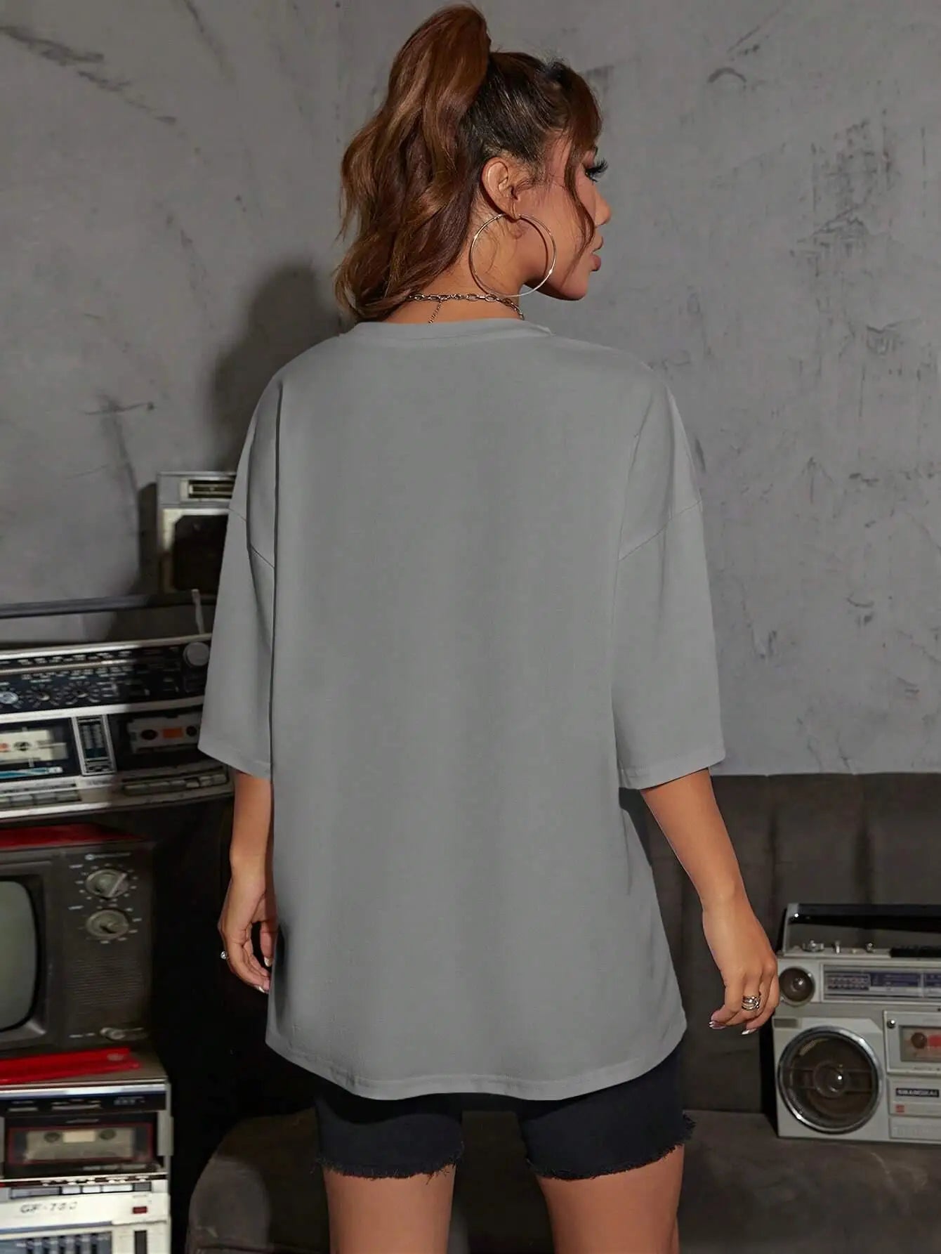 New York Brooklyn 1976 Print T-Shirt