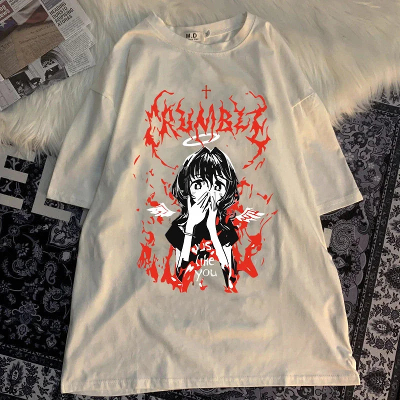 Harajuku Gothic Punk T-Shirt