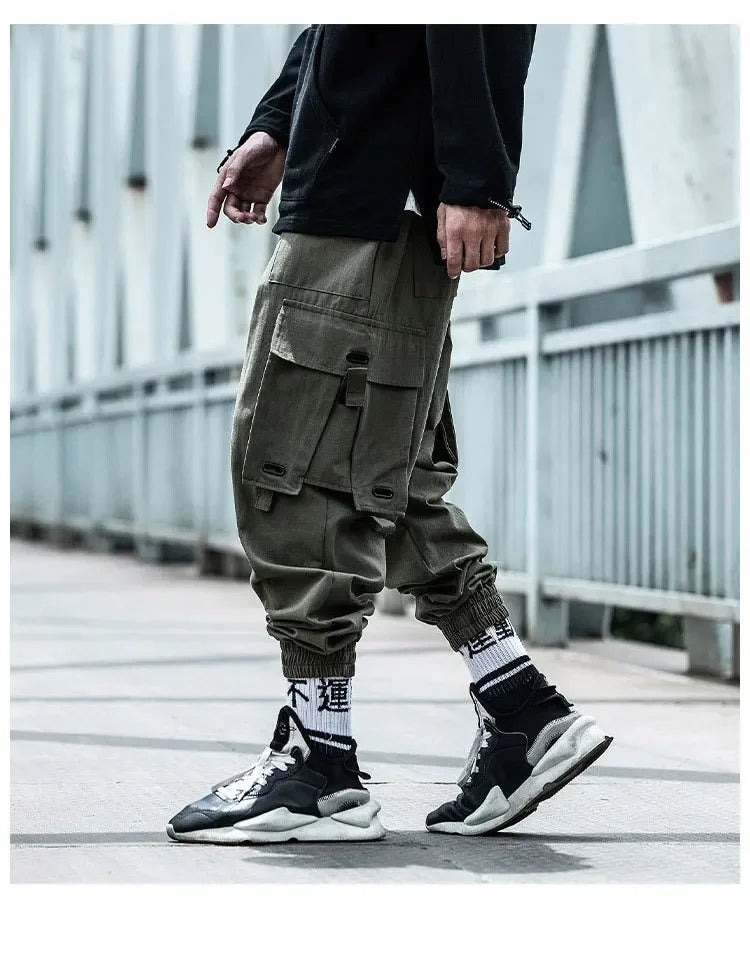 Hip Hop Cargo Harem Jogger Pants