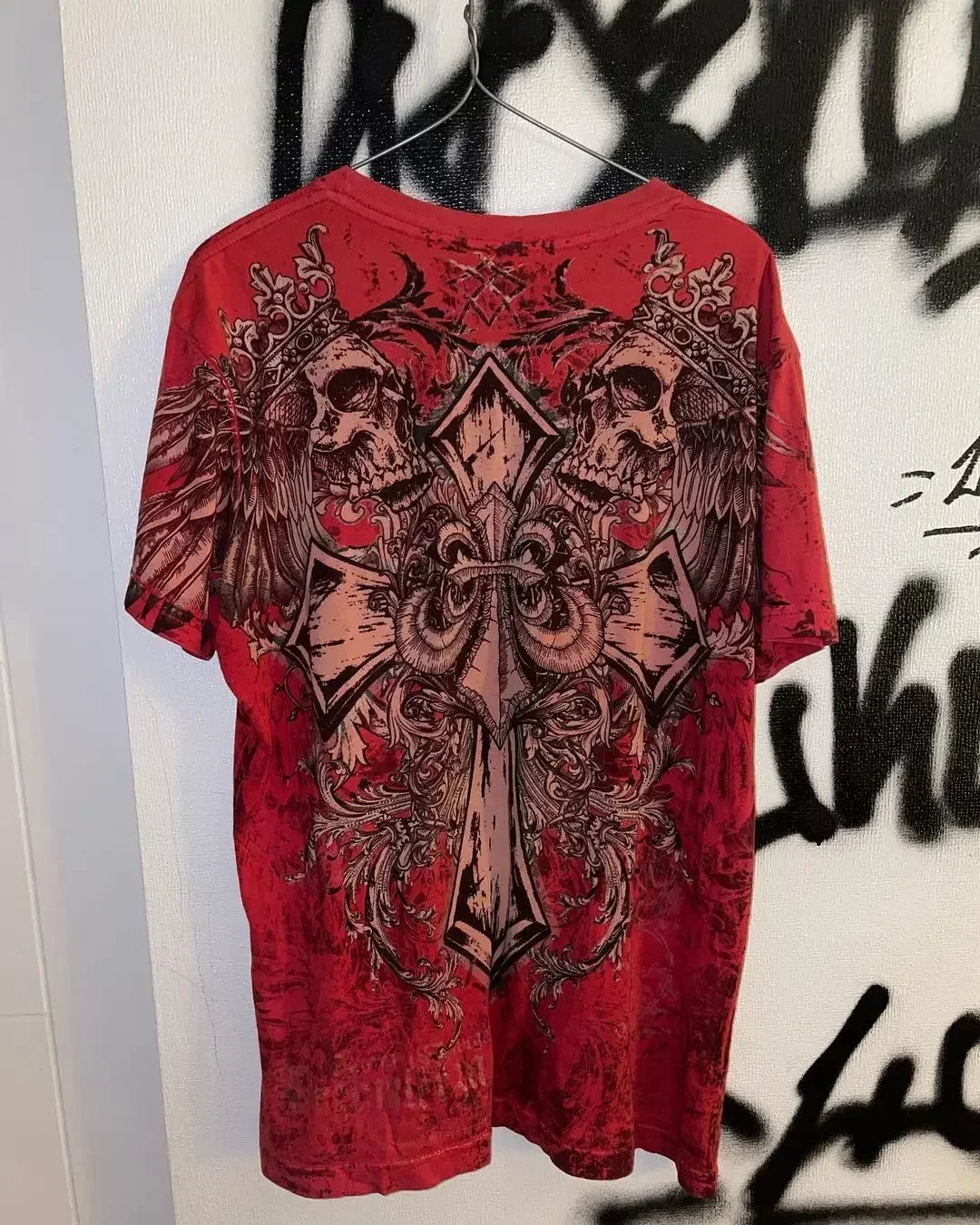 2000s T-Shirt – High Street Graphic, Oversized Cotton, Round Neck