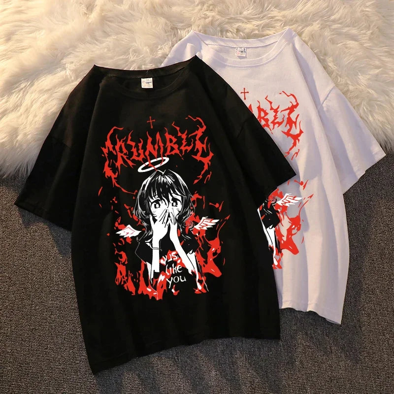 Harajuku Gothic Punk T-Shirt