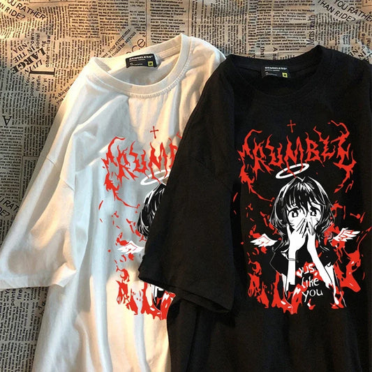 Harajuku Gothic Punk T-Shirt