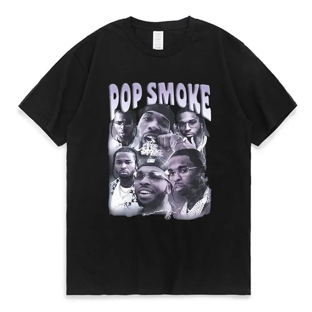 Tupac Rapper Graphic Oversized T-Shirt
