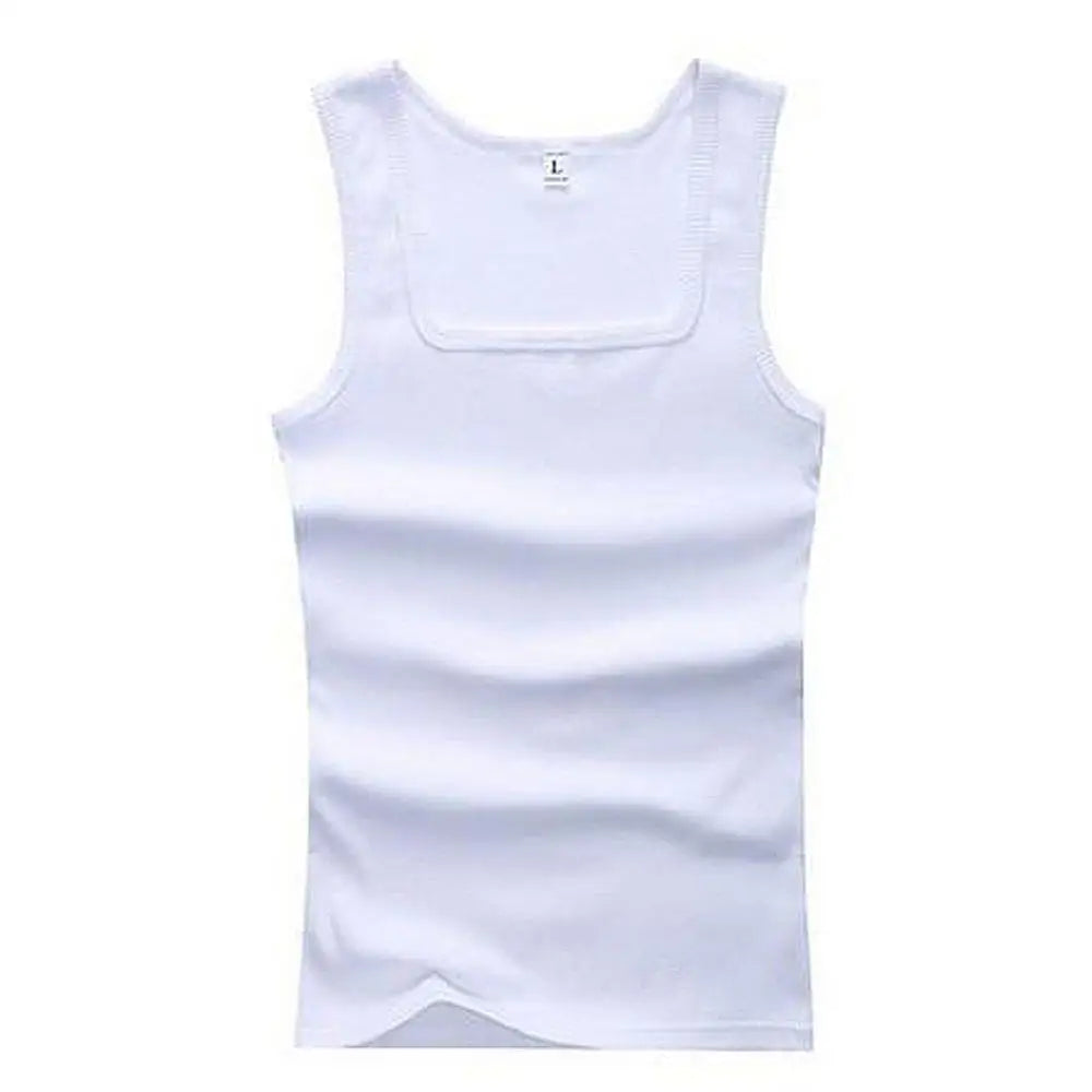 Summer Tank Top – Cotton, Sleeveless, Elastic Fitness Vest