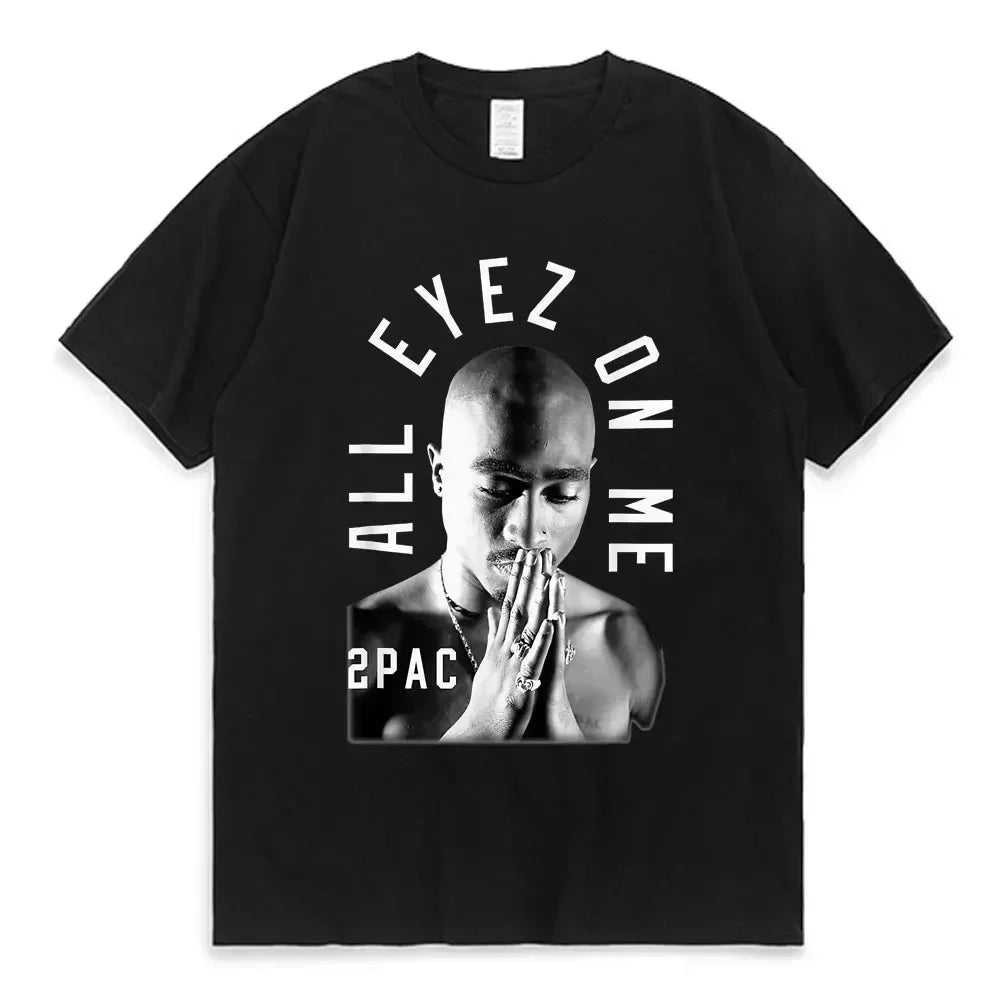 Tupac Rapper Graphic Oversized T-Shirt