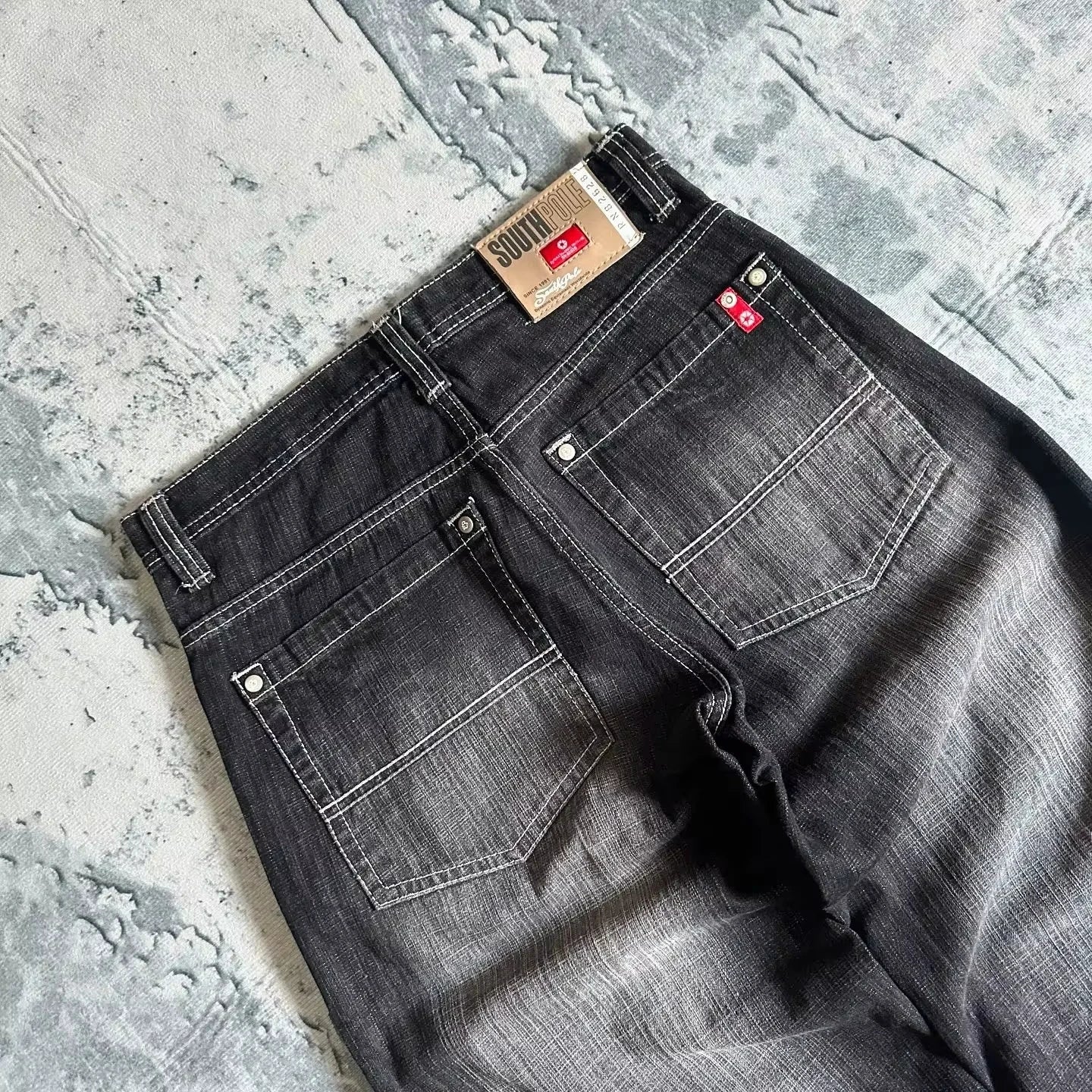 Jeans – Hip-Hop Joker, Y2K Oversized, Wide-Leg Streetwear