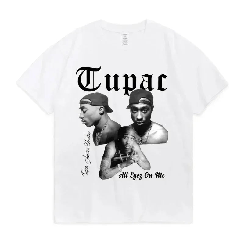 Tupac Rapper Graphic Oversized T-Shirt