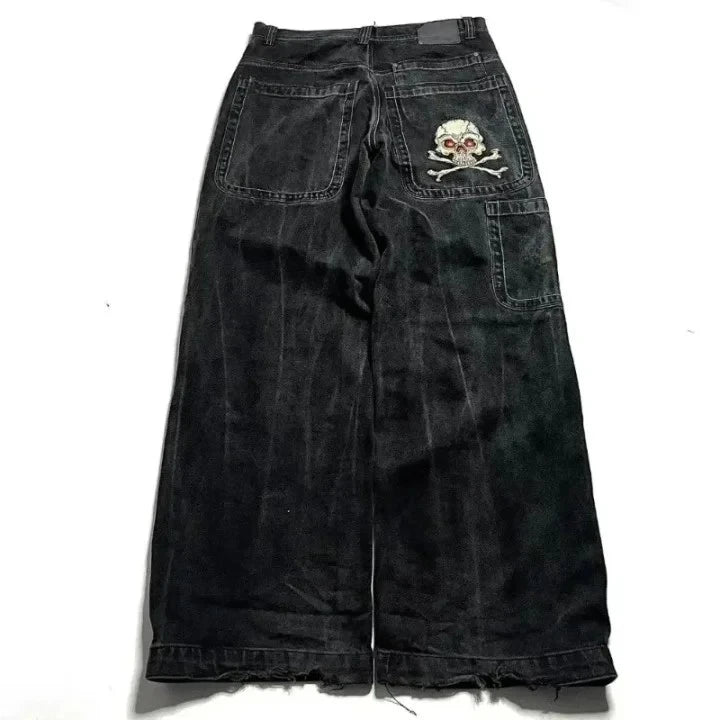 Men’s & Women’s Retro Y2K dice Jeans