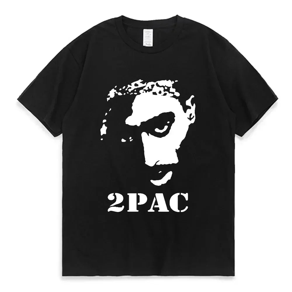 Tupac Rapper Graphic Oversized T-Shirt